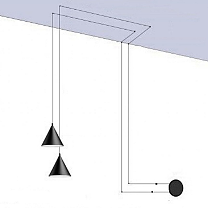 Suspension String Light Cone