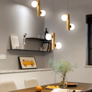 Suspension en bois TWIG