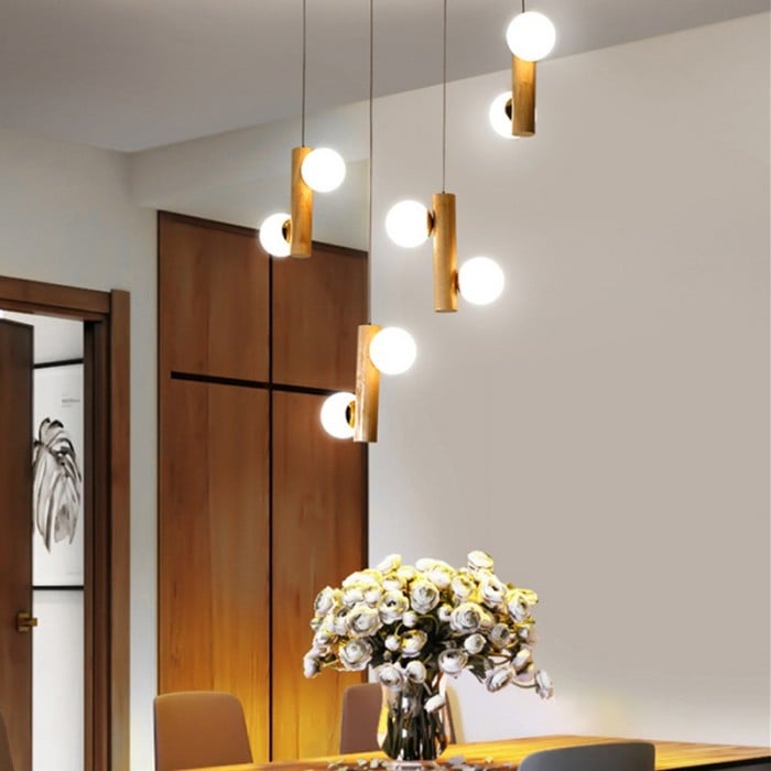 Suspension en bois TWIG