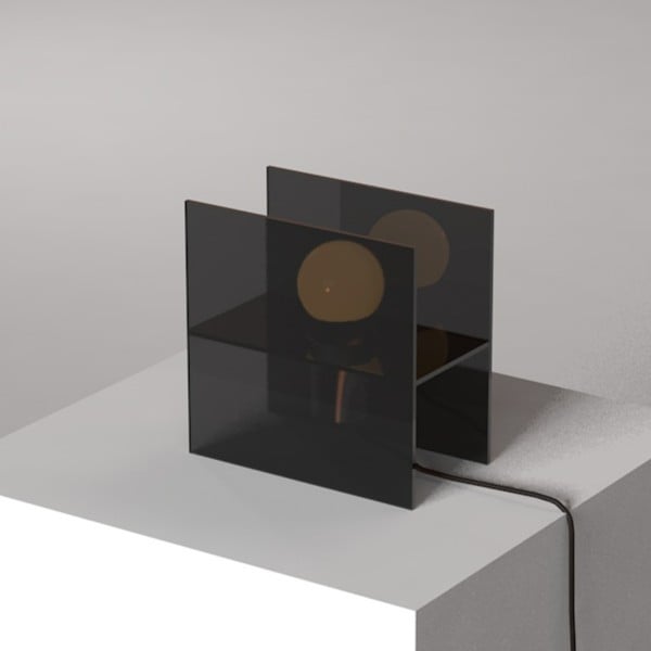 Afterglow Sunset Ocean Horizon Table Lamp - Modern Acrylic for Bedroom and Living Room S258