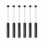 Lampe à suspension tubulaire moderne