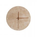 Dome Travertine Wall Sconce – Natural Stone Half Sphere Light S305