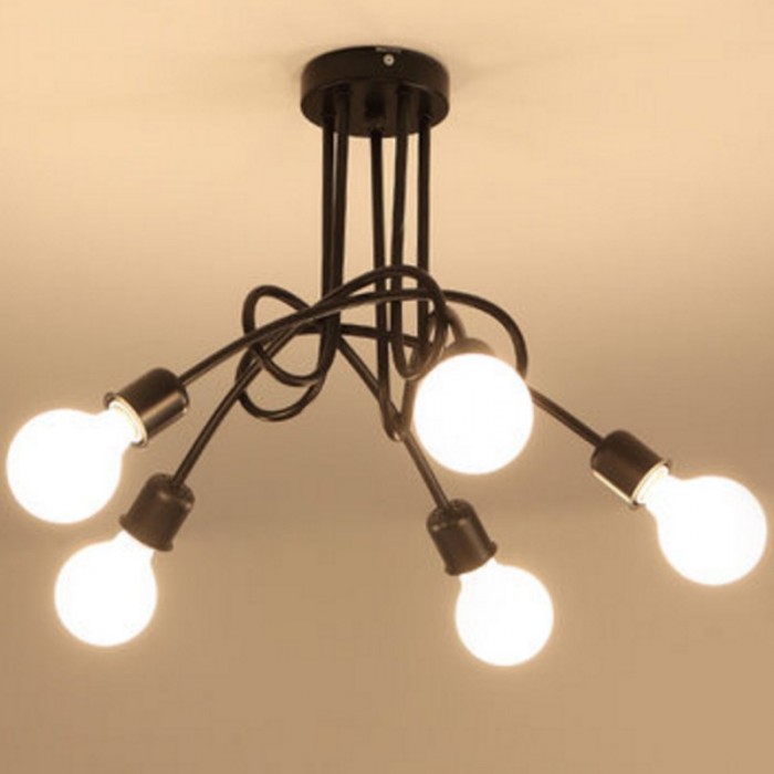 Twisted Stropní lampa TEXENA Spider