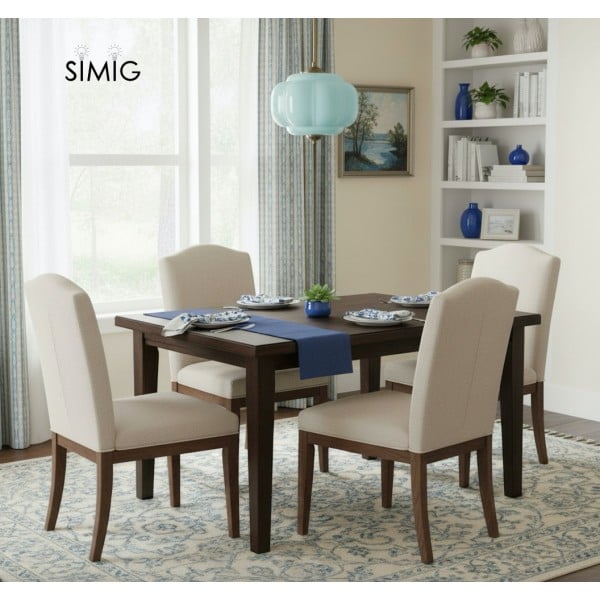 Eloise Vintage Glass Pendant Light - Elegant Design Semi-Flush Mount Light G53