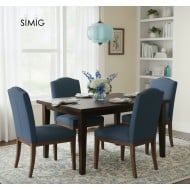 Eloise Vintage Glass Pendant Light - Elegant Design Semi-Flush Mount Light G53