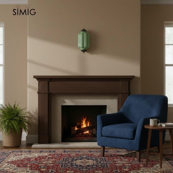 Vintage Eloise Glass Wall Light - Art Deco Style for a Chic Living Room G52