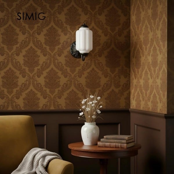 Eloise Vintage Glass Sconce - Elegant Art Deco Wall Lamp M486