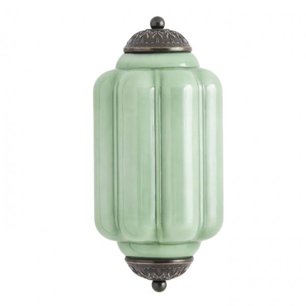 Vintage Eloise Glass Wall Light - Art Deco Style for a Chic Living Room G52