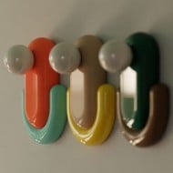 Colorful Ceramic Capsule Wall Light S356