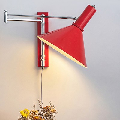 Lampada da parete girevole semplice Bauhaus T032