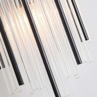 Lámpara de pared de cristal de lujo moderna