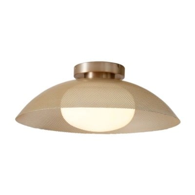 Elorina Flush Mount Glass/Metal Ceiling Light - A Stylish Fixture for Modern Spaces T093