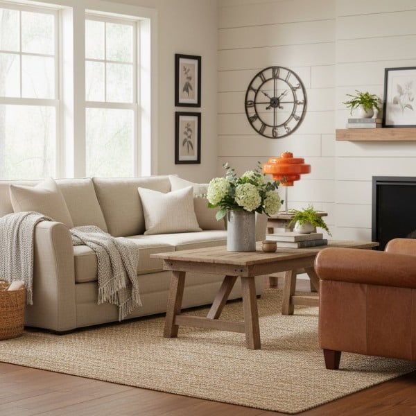 Koloro Multi-Layer Table Lamp - Vintage Glass and Metal for Living Room T276