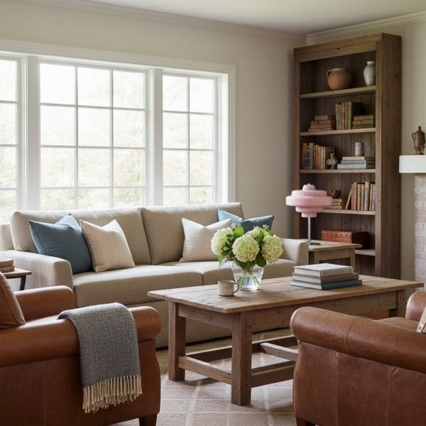 Koloro Multi-Layer Table Lamp - Vintage Glass and Metal for Living Room T276