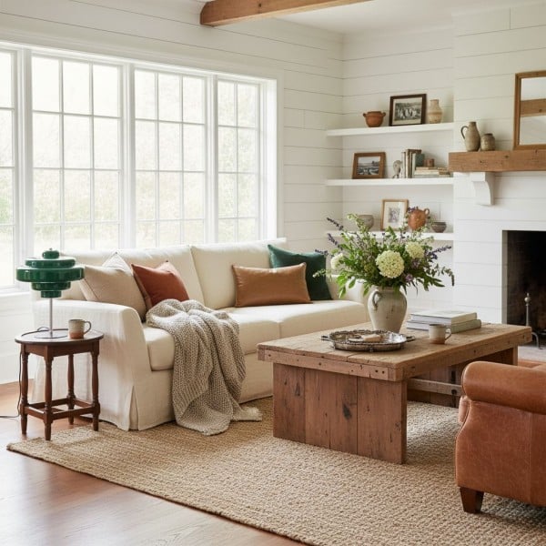 Koloro Multi-Layer Table Lamp - Vintage Glass and Metal for Living Room T276