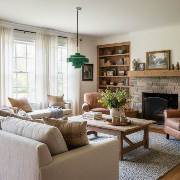 Koloro Multi-Layer Pendant Light - Vintage Metal and Glass for Living Room T277