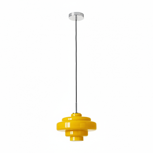 Koloro Multi-Layer Pendant Light - Vintage Metal and Glass for Living Room T277