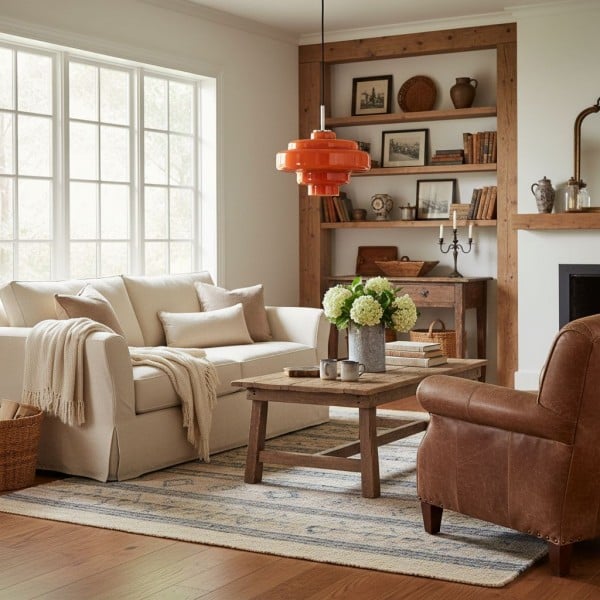 Koloro Multi-Layer Pendant Light - Vintage Metal and Glass for Living Room T277