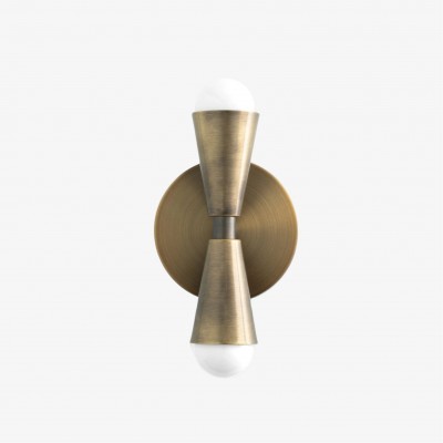 Applique da parete lineare Pyralis Cone - Lampada moderna a due luci T334
