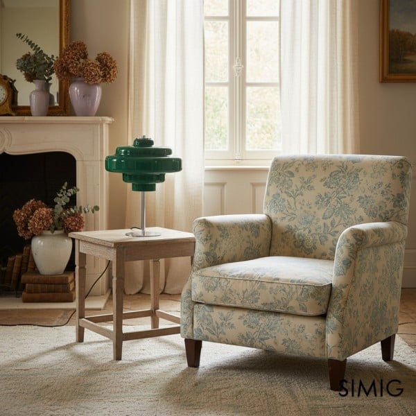 Koloro Multi-Layer Table Lamp - Vintage Glass and Metal for Living Room T276