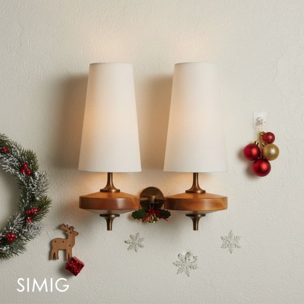 Chrona Rho Fabric Sculpt Wall Lamp - Artistic Contemporary Style T122