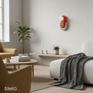 Colorful Ceramic Capsule Wall Light S356