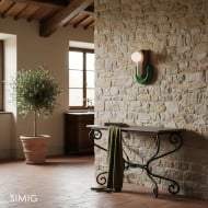 Colorful Ceramic Capsule Wall Light S356