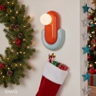 Colorful Ceramic Capsule Wall Light S356