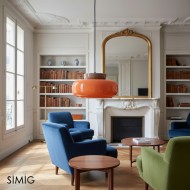 Medieval Bauhaus Disc Orb Maracanã Pendant Light G85