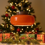 Medieval Bauhaus Disc Orb Maracanã Pendant Light G85