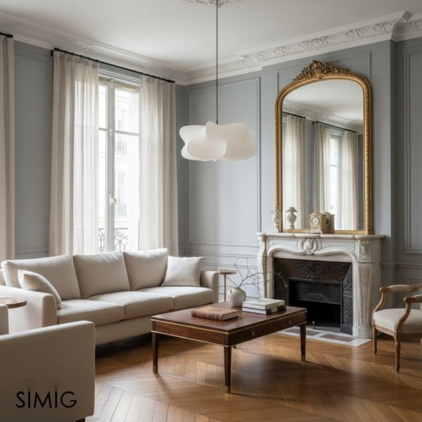 Sleek Modern Pendant Light - Adjustable Suspension for Dining Rooms M57