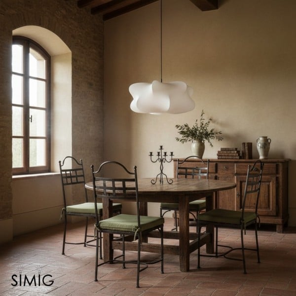 Sleek Modern Pendant Light - Adjustable Suspension for Dining Rooms M57