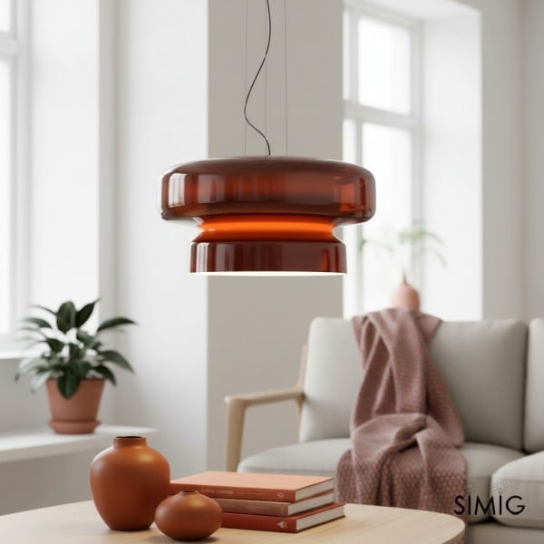 Bohemian Style Minimalist Glass Pendant Lamp M388