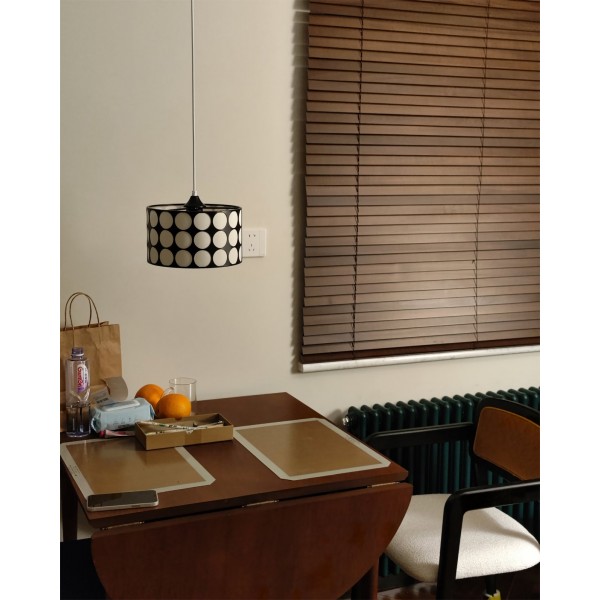 Tygprickig taklampa S365