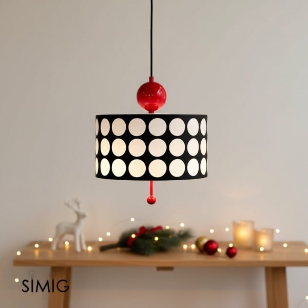 Lattice Acrylic Polka Dots Pendant Lamp M165
