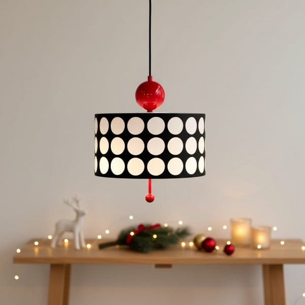 Lattice Acrylic Polka Dots Pendant Lamp M165