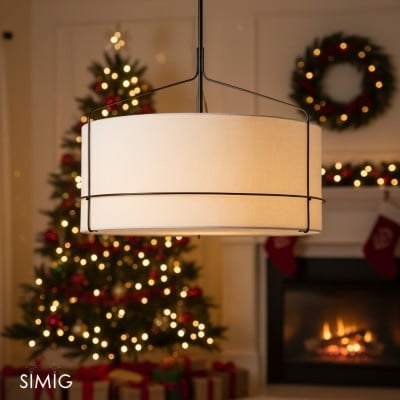 Horelia Shaw 산업용 펜던트 조명 (다크 브론즈 색상, 주방 및 식당용) T246