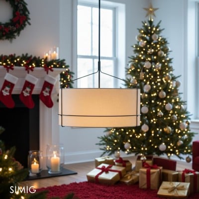 Horelia Shaw Industrial Pendant Light in Dark Bronze for Kitchen and Dining Room T246