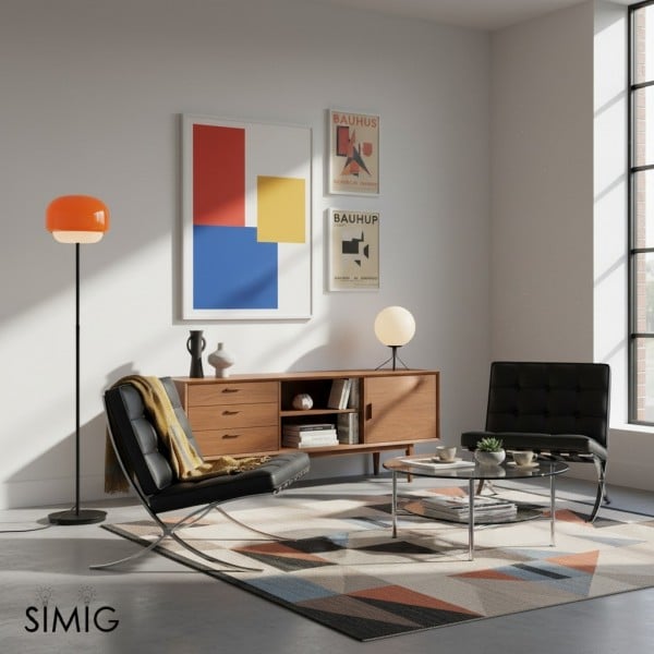 Clinco Vibrant Colored Glass Floor Lamp ‑ Modern Decorative Lighting T417