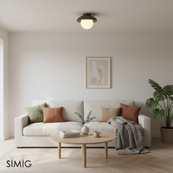 Alien Cream Style Ceiling Light M77