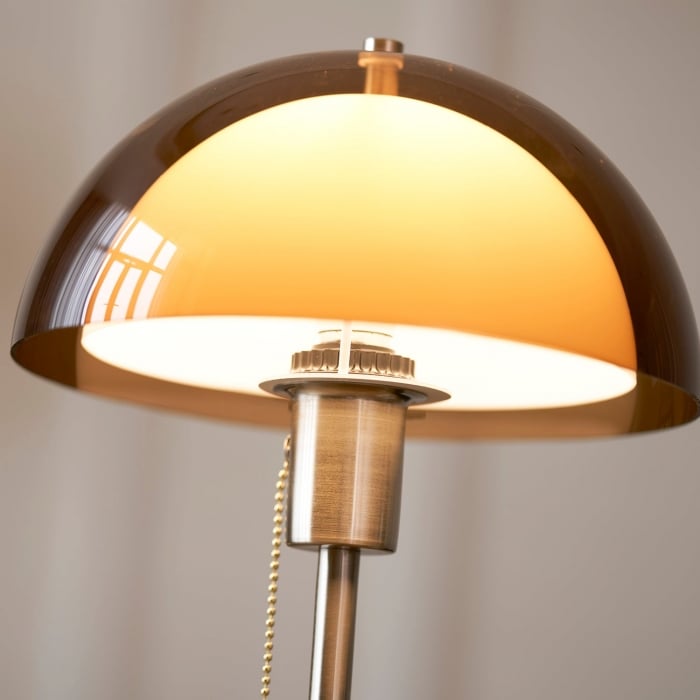 Afterglow Sunset Retro Rounded Shade Table Lamp - Bedroom Night Lamp T582