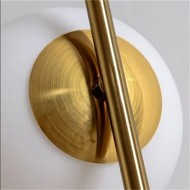 오팔 유리 볼 펜던트 라이트