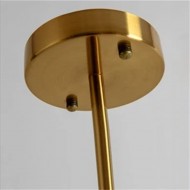 오팔 유리 볼 펜던트 라이트