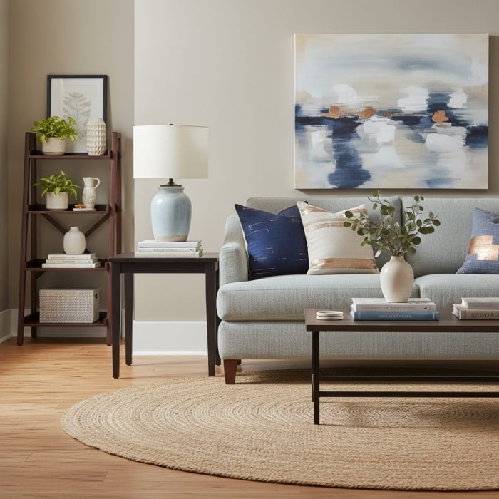 Clayra Sculptural Clay Table Lamp - Contemporary Light for Home T482