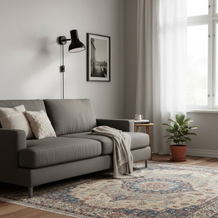 Modryx Adjustable Wall Light - Modern Minimalist Aluminium Lamp for Living Spaces T538