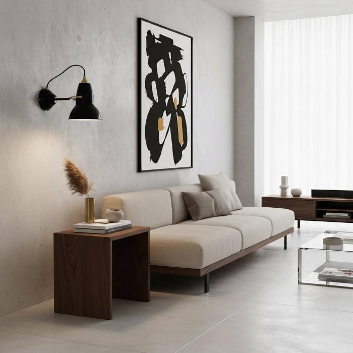 Modryx Industrial Metal Wall Light - Retro-Inspired Adjustable Arm Wall Lamp For Bedside T580