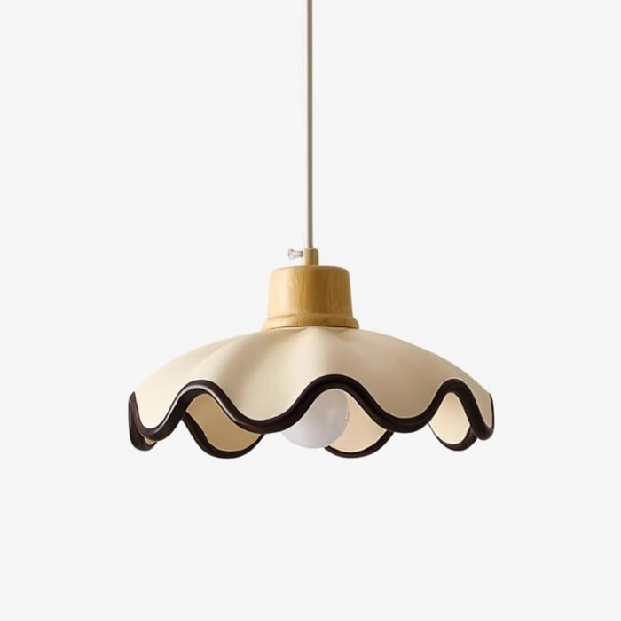 Moliro Modern Wavy Pendant Lamp – Minimalist Hanging Light T515