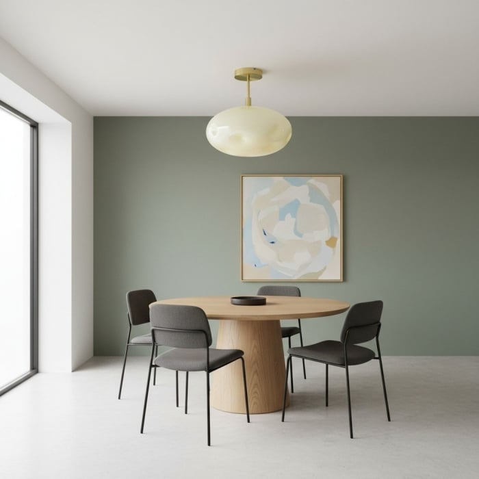 Lampa sufitowa Orra – rzeźbiarski kształt kuli do nowoczesnego salonu T663