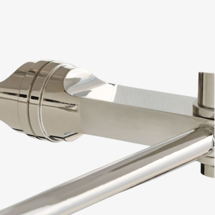 Kinkiet metalowy Roven – nowoczesne oświetlenie toaletki T656