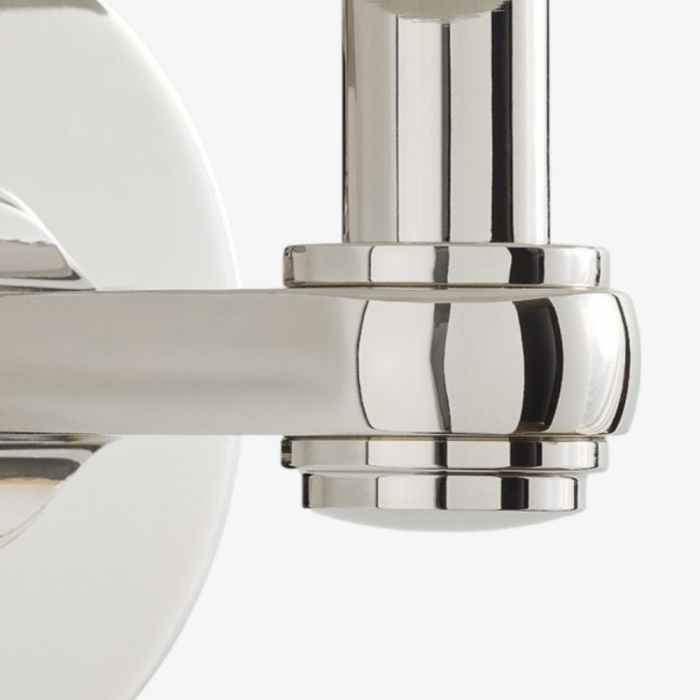 Kinkiet metalowy Roven – nowoczesne oświetlenie toaletki T656